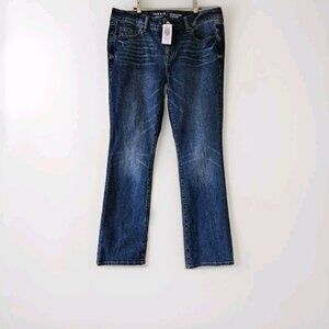 Torrid Jeans Womens 12 Tall Blue Mid-Rise Perfect Slim Boot Classic Denim Preppy